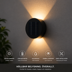 Solkrets | Solar Wandlamp met 360° Rotatie (2-pack)