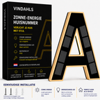 Vindahls Huisnummers | Verlicht & op Zonne-energie