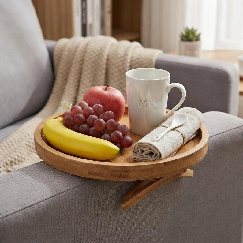 Soffbricka Vindahls® med frukt och mugg